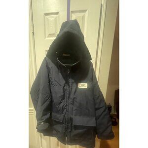 Miller Genuine Draft-INITOG-Hooded  Insulated Parka Coat, Mens XXL LONG